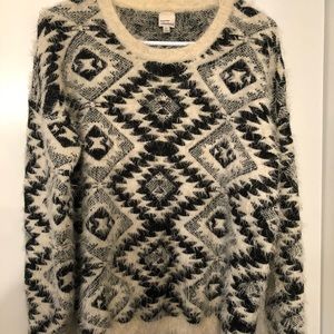 Cover Stitched sweater top